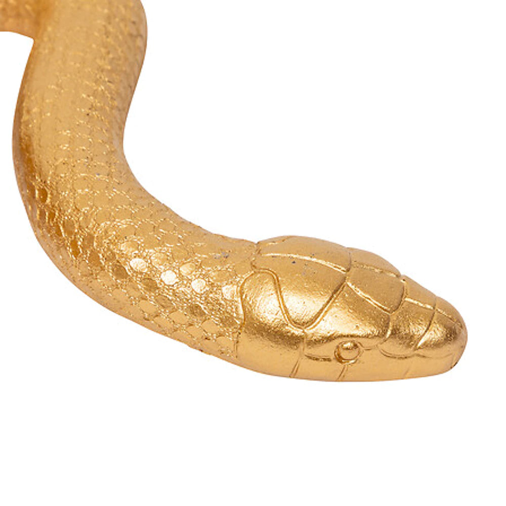 Serpent en résine WILD l35 doré