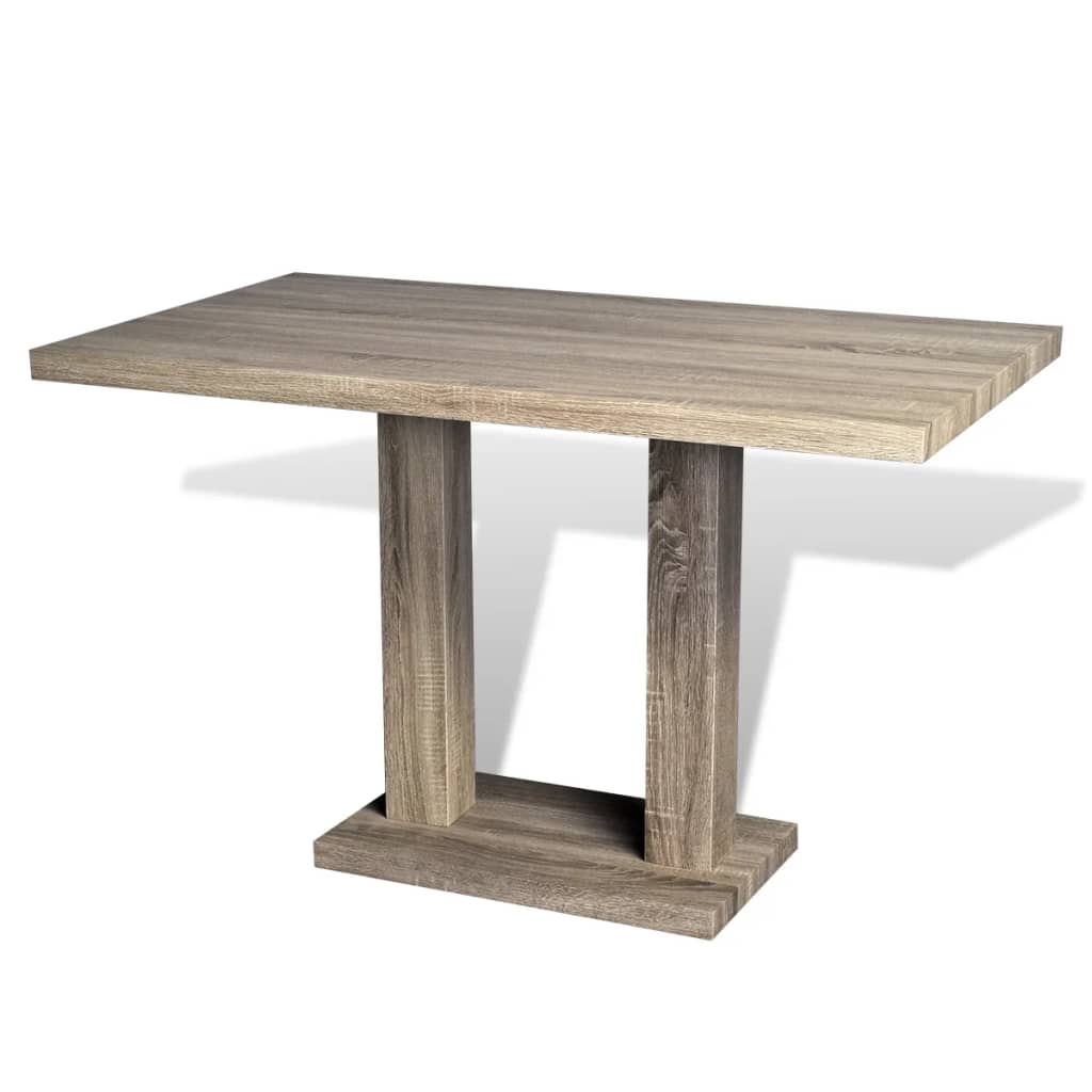 NNEVL Dining Table MDF Oak-look-1