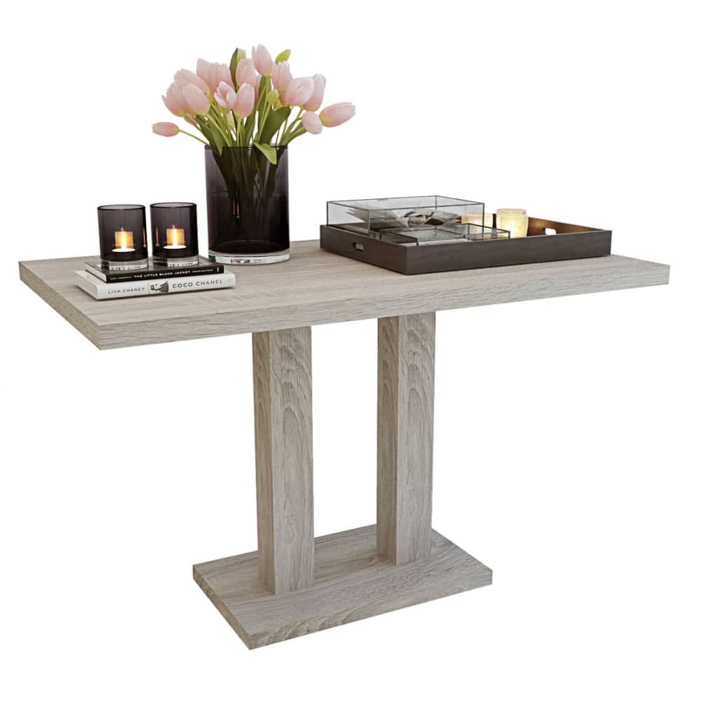 NNEVL Dining Table MDF Oak-look-2