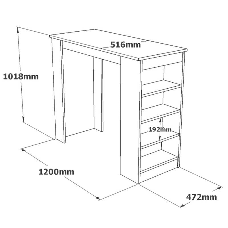 Table haute ST1