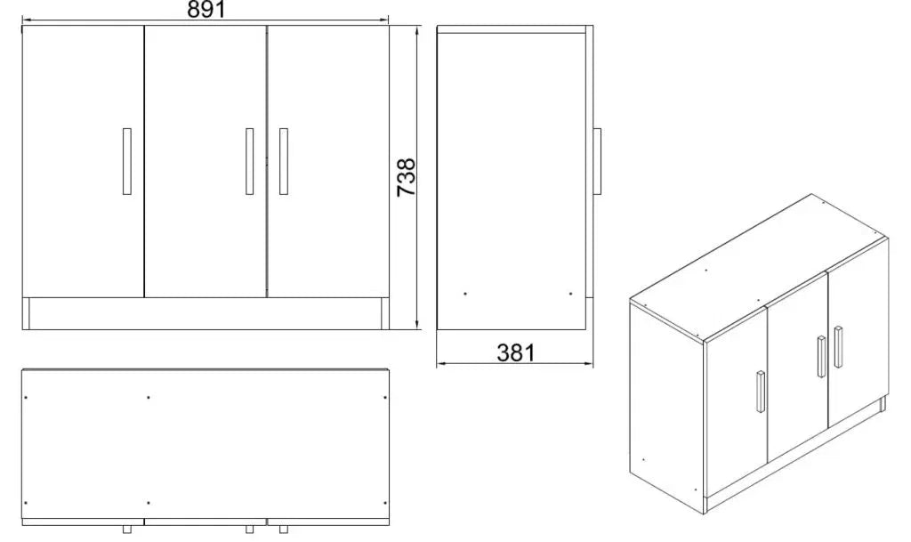Lot bureau VO12