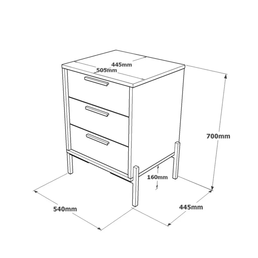 Caisson de bureau VS3