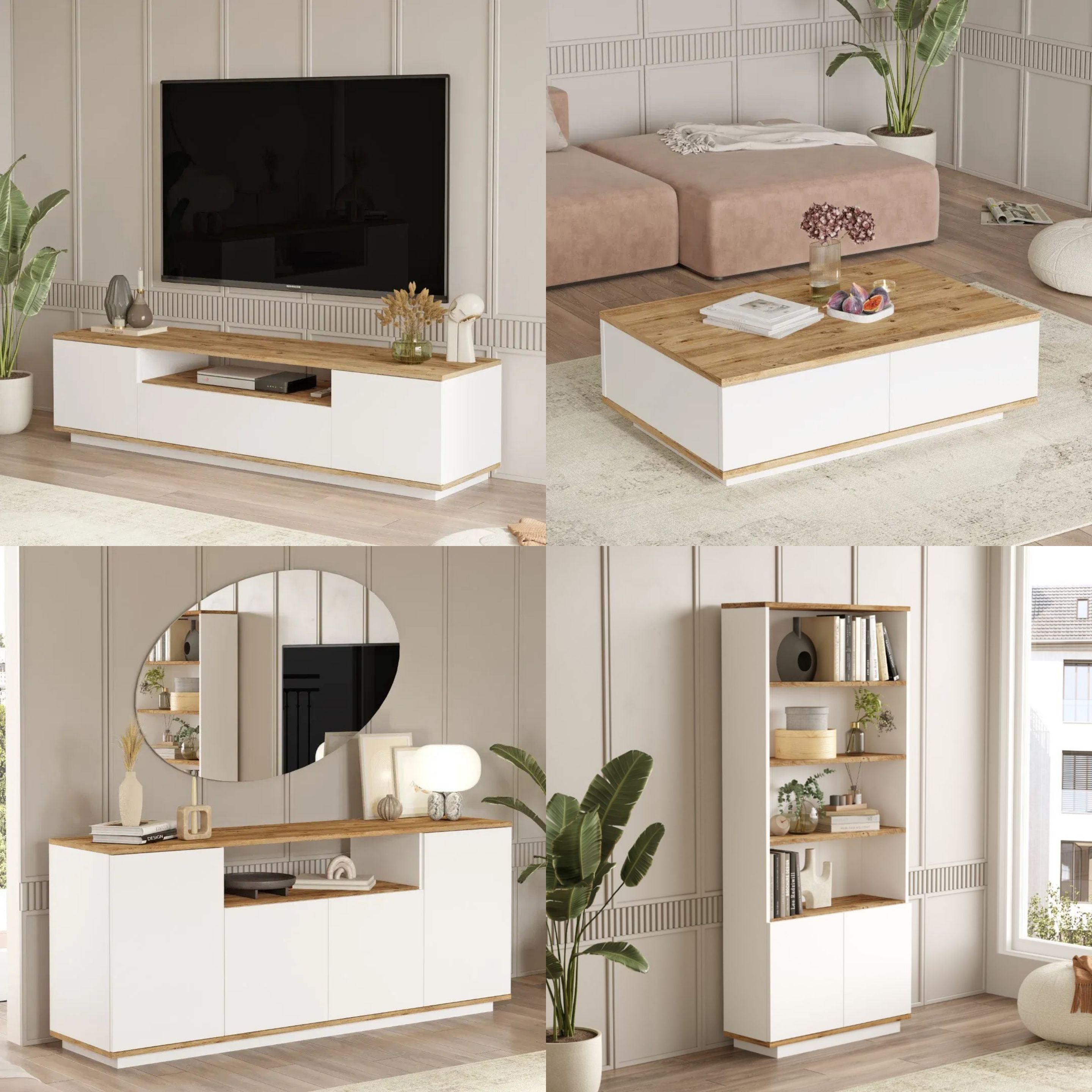 Promo Lot de mobilier pour salon