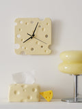 Cheese Shaped Wall Clock-0