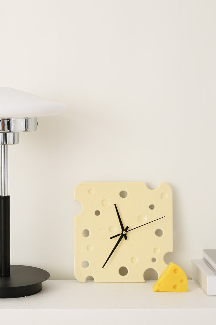 Cheese Shaped Wall Clock-3