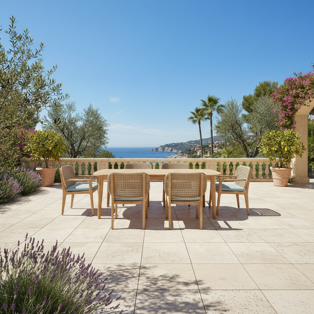ENSEMBLE DE SALLE À MANGER DE JARDIN TOMINI