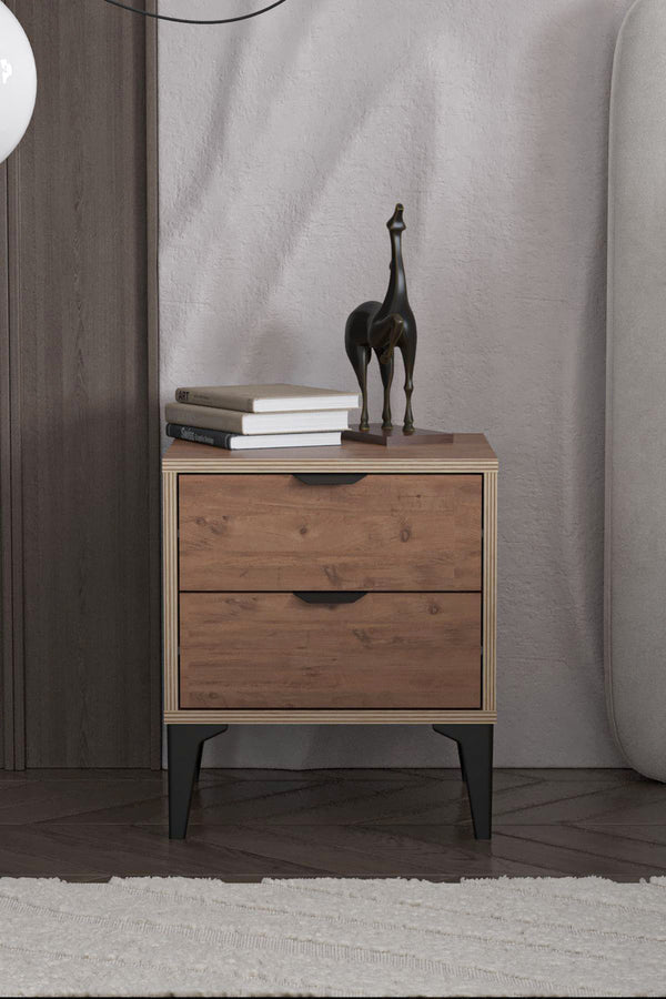 Table de Chevet ARDEN 2 tiroirs 45cm