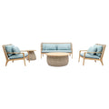ENSEMBLE DE SALON DE JARDIN TOMINI