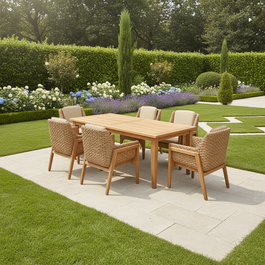 ENSEMBLE DE SALLE À MANGER DE JARDIN SALVADOR