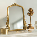 Gold Carved Vanity Mirror-0