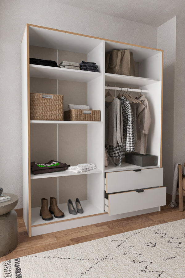 Armoire ARDEN 4 Portes 128cm