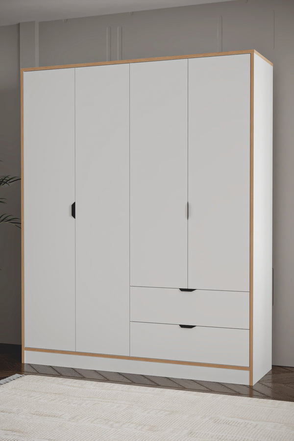 Armoire ARDEN 4 Portes 145cm