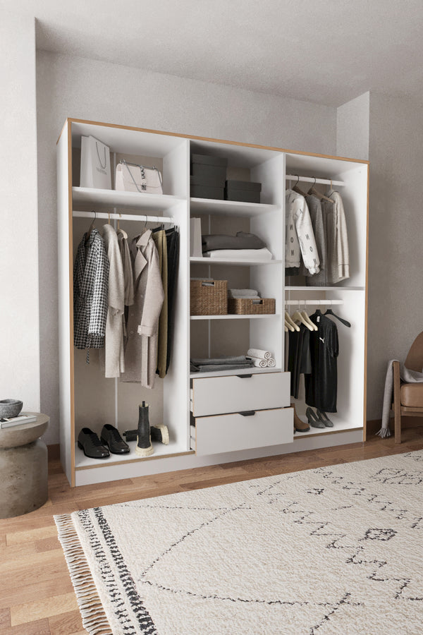 Armoire ARDEN 6 Portes 190cm