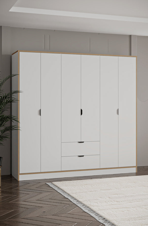 Armoire ARDEN 6 Portes 190cm