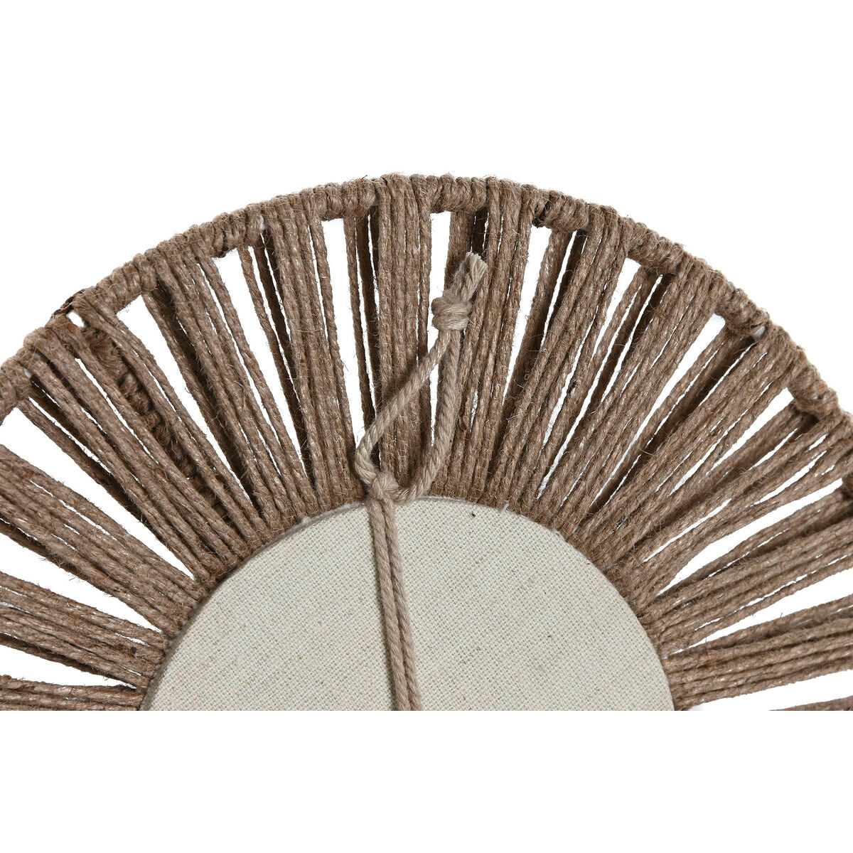 Mirror Set Home ESPRIT Natural Tropical 20 x 1 x 20 cm (3 Pieces)-1
