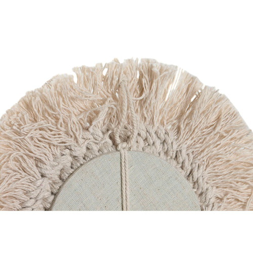 Mirror Set Home ESPRIT White Boho 20 x 1 x 20 cm (3 Pieces)-1