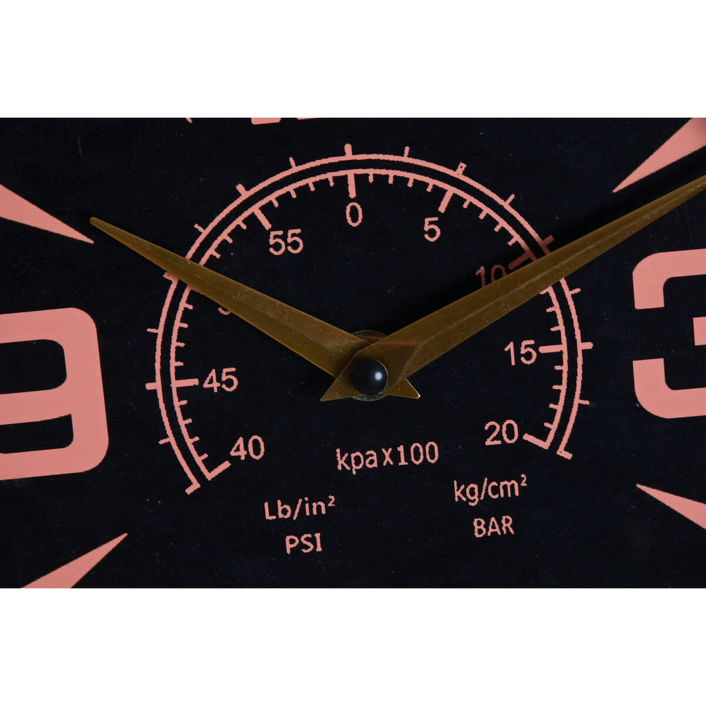 Wall Clock Home ESPRIT Golden Silver Iron Vintage 48 x 11 x 44,5 cm-2