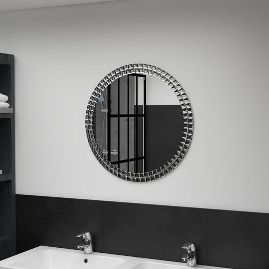 NNEVL Wall Mirror 60 cm Tempered Glass-0