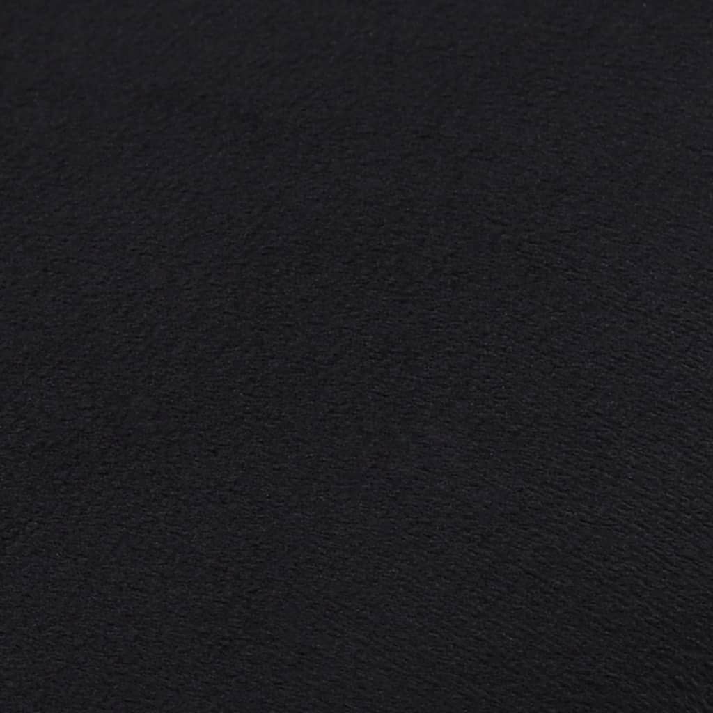 NNEVL Stool Black and Gold Velvet-1