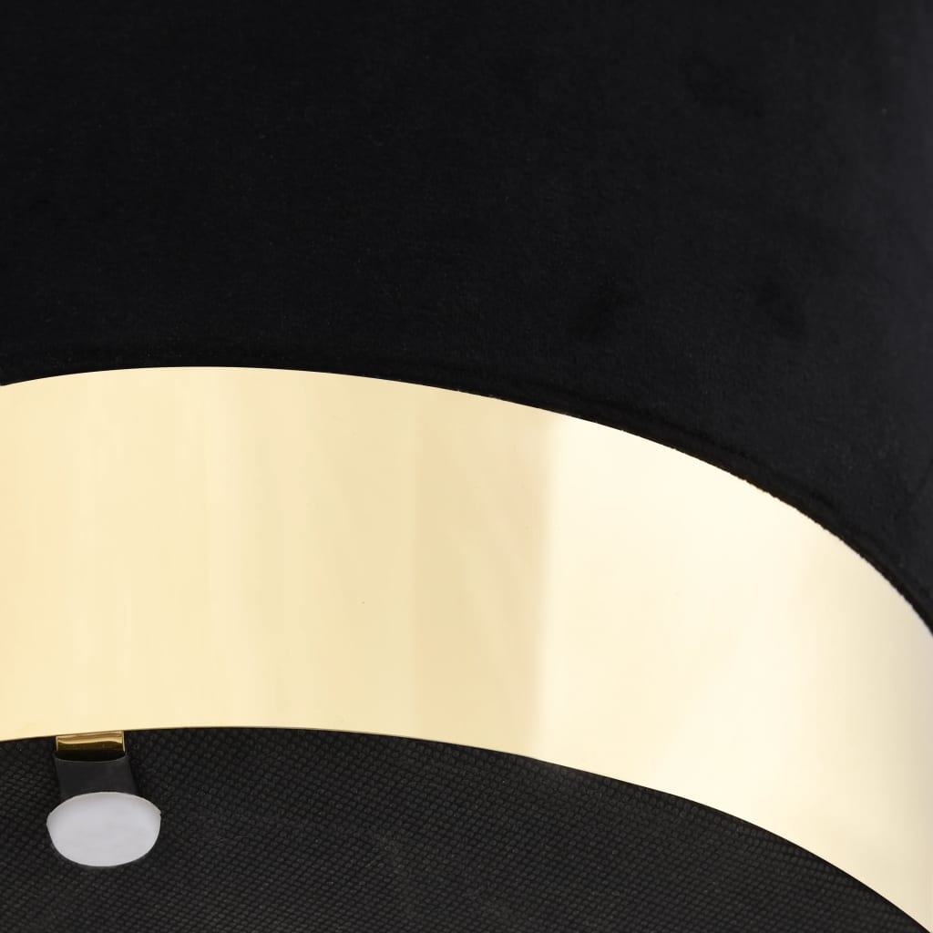 NNEVL Stool Black and Gold Velvet-2