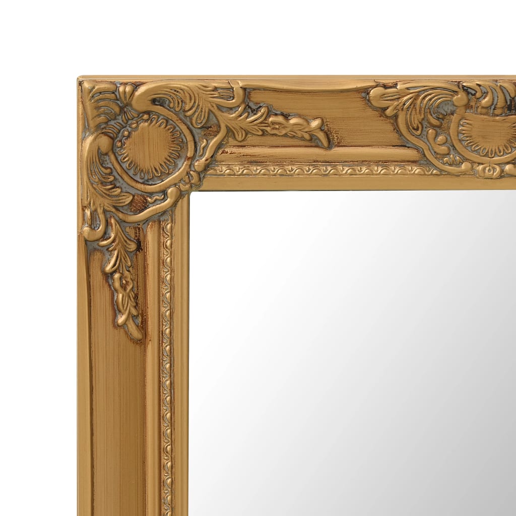 NNEVL Wall Mirror Baroque Style 50x60 cm Gold-3