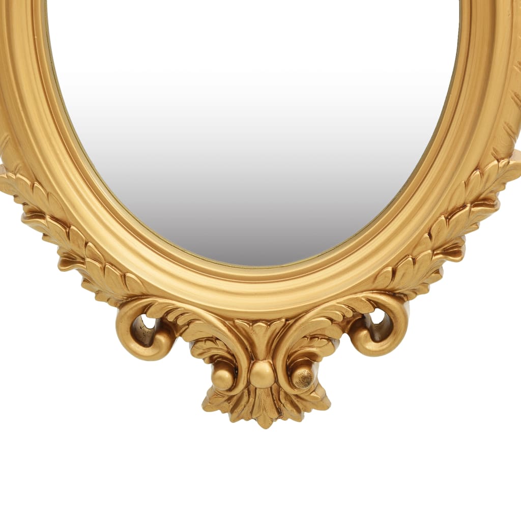 NNEVL Wall Mirror Castle Style 56x76 cm Gold-2