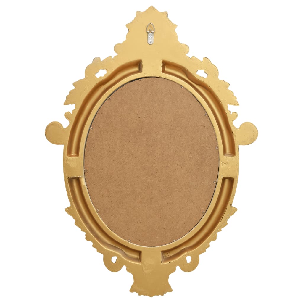 NNEVL Wall Mirror Castle Style 56x76 cm Gold-3