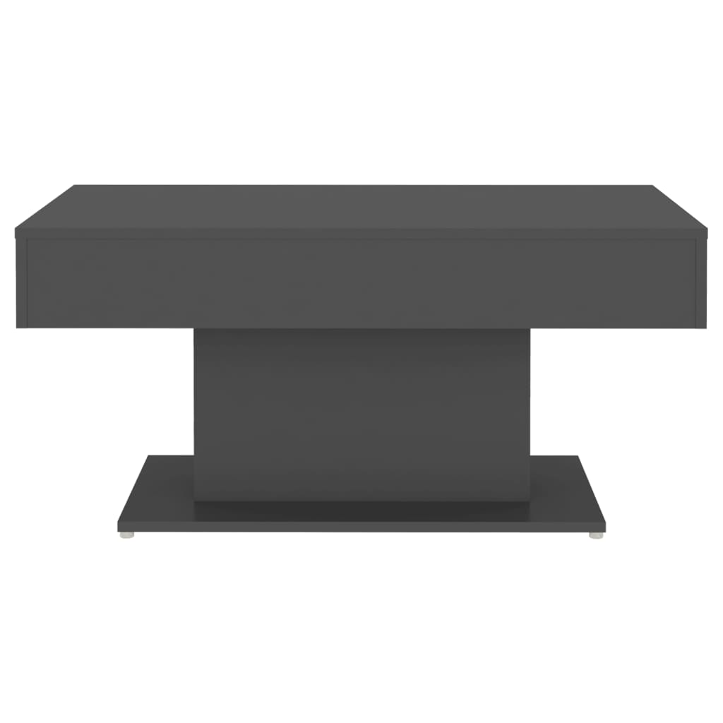 NNEVL Coffee Table Grey 96x50x45 cm Chipboard-3