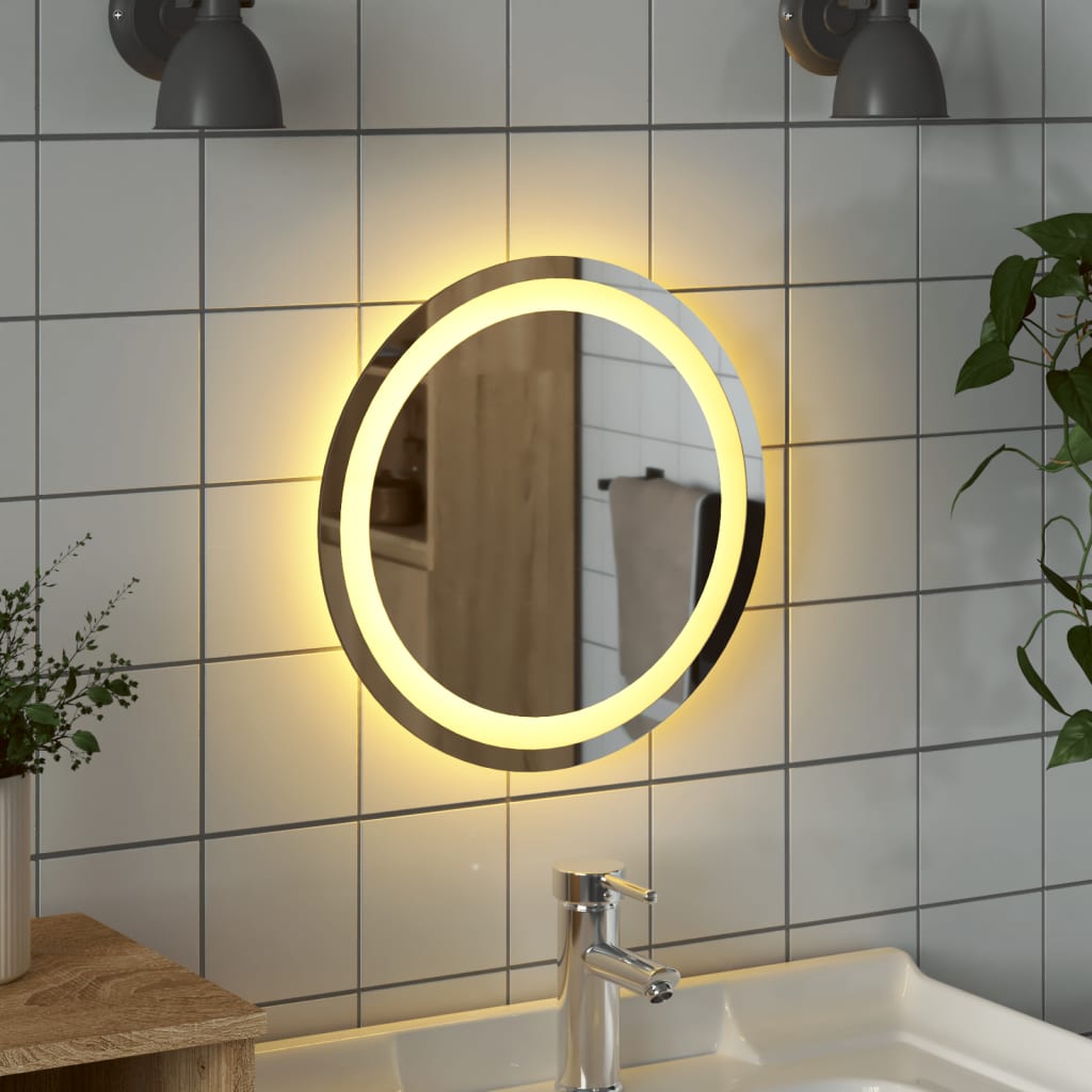 NNEVL LED Bathroom Mirror 40 cm Round-2