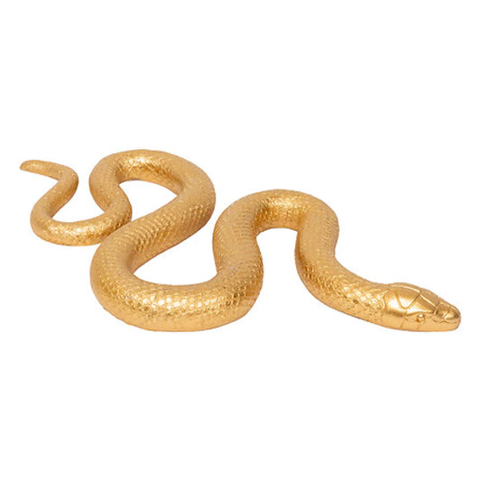 Serpent en résine WILD l35 doré