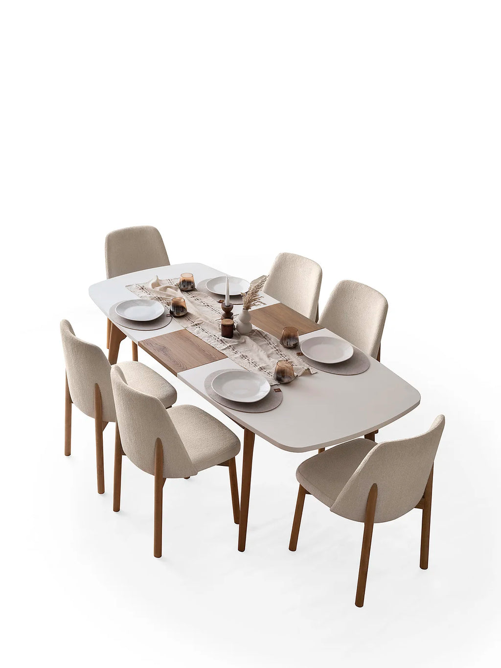 ENSEMBLE DE SALLE À MANGER BOHÈME