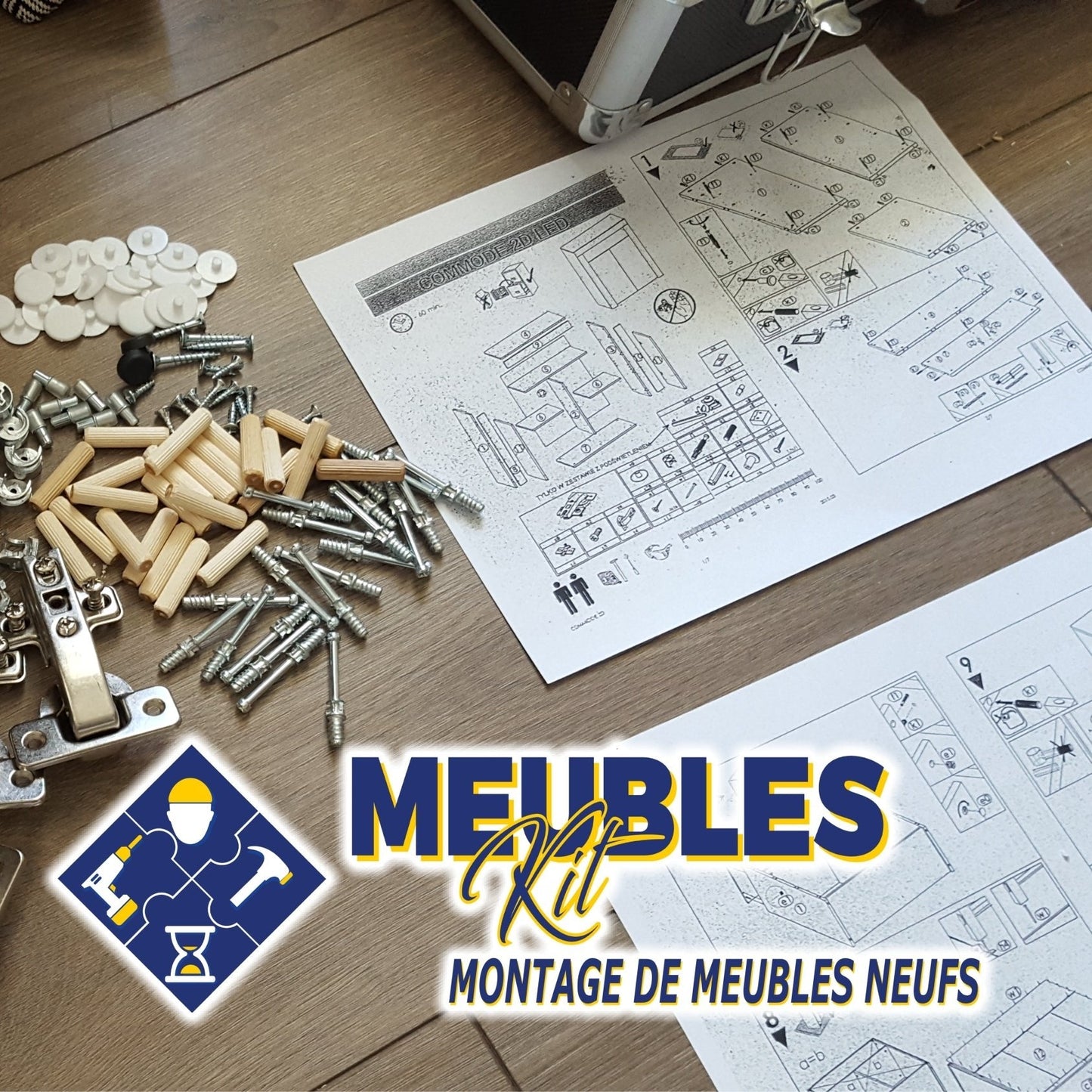 Montage dressing PAX IKEA