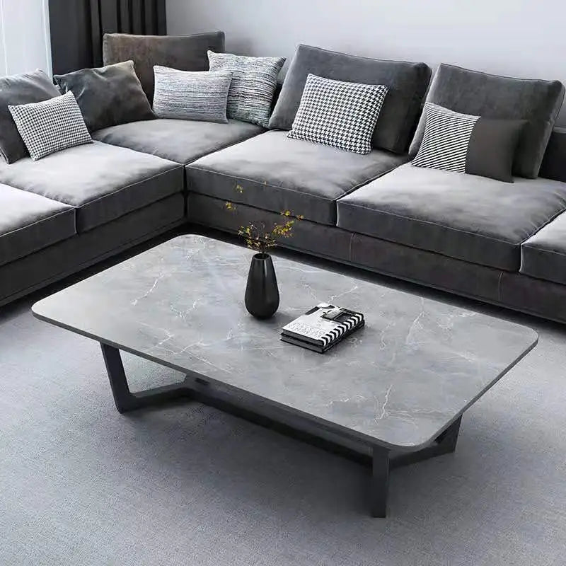 Modern Light Luxury Coffee Table - G and B (80x40x46cm)-1