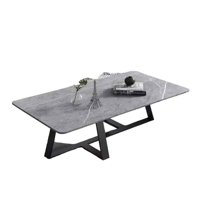 Modern Light Luxury Coffee Table - G and B (80x40x46cm)-0