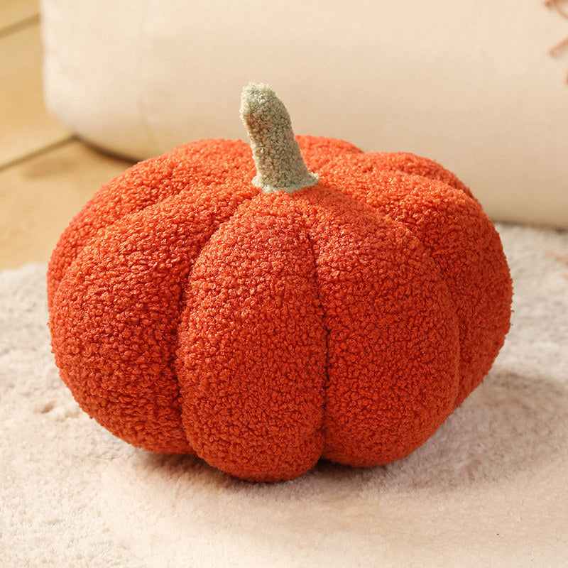 NNEDSZ Red 2-PCS 30cm Creative Plush Pumpkin Pillow for Sofa, Window Seat & Living Room Decoration-0