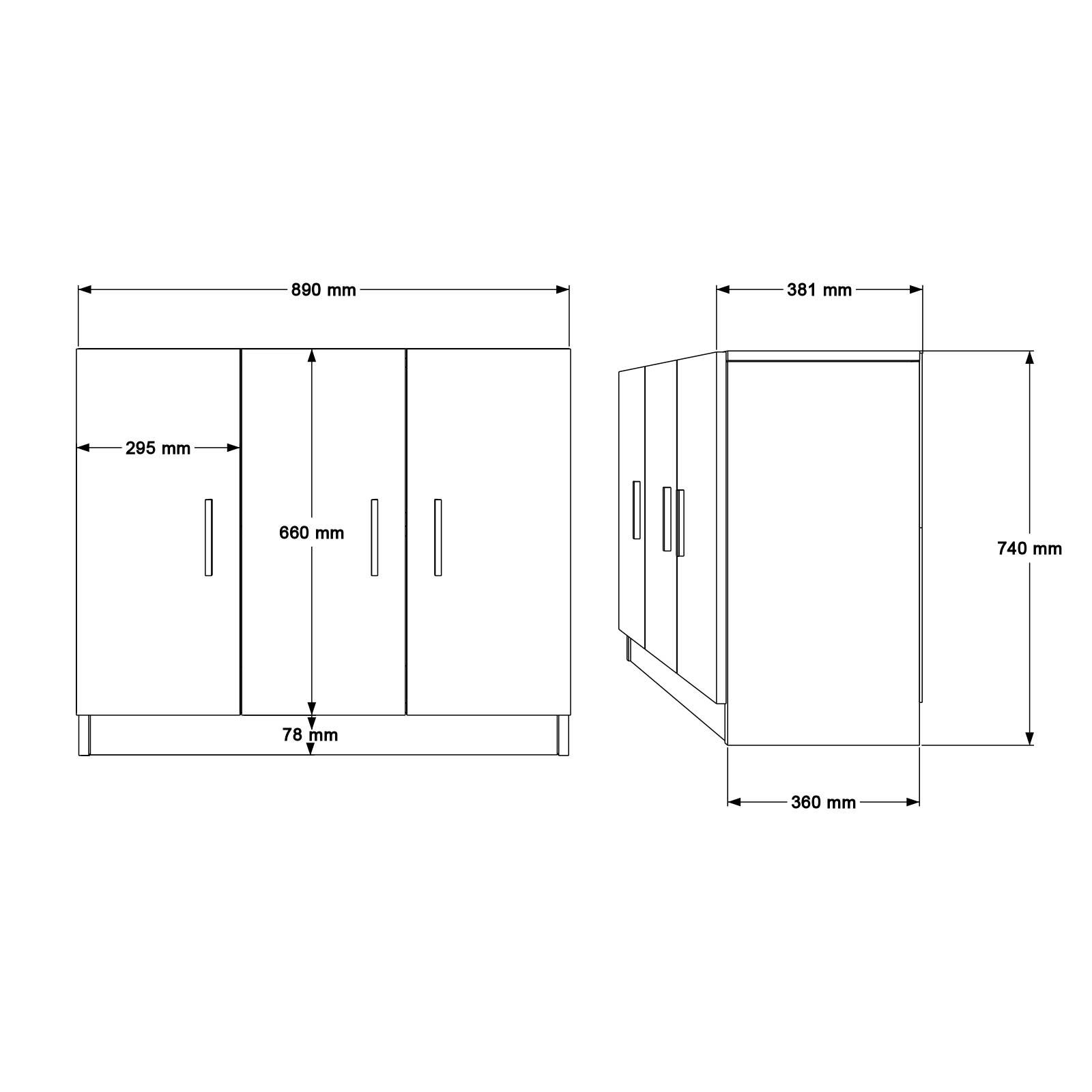 Lot bureau BEG12 – Bureau, Table d’appoint, Caisson & Armoire | 3 Coloris