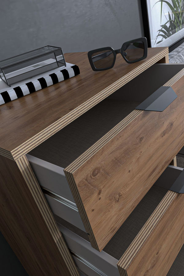 Commode ARDEN 5 tiroirs 50cm