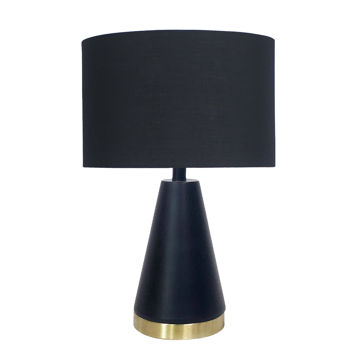 NNEDPE Metal Table Lamp in Black and Gold