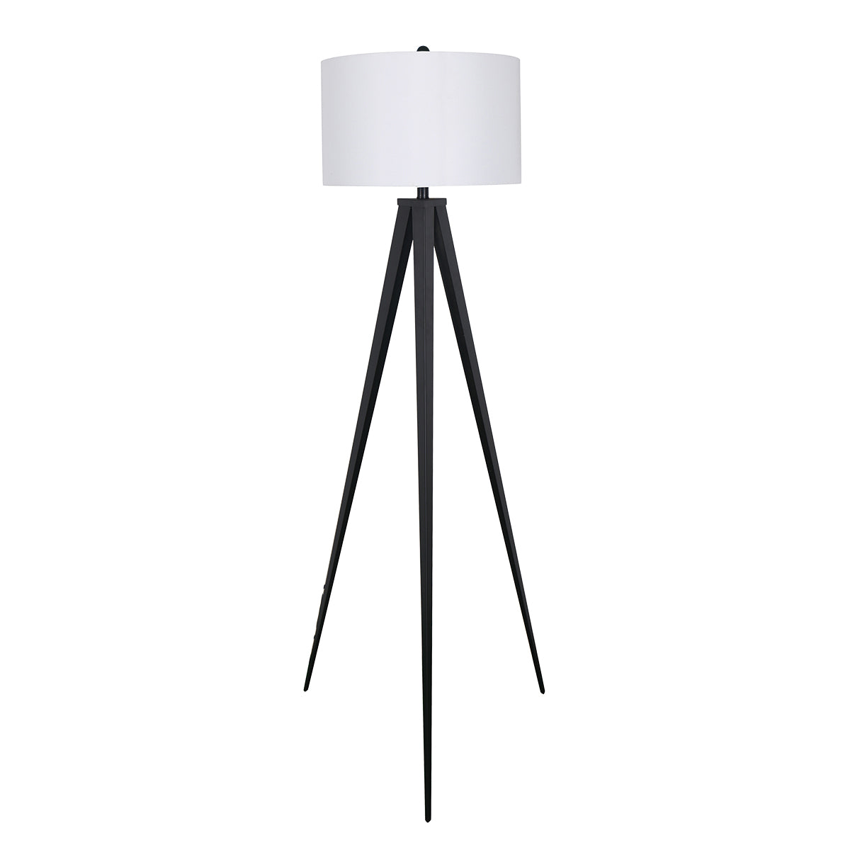 NNEDPE Sarantino Minimalist Modern Tripod Floor Lamp Black