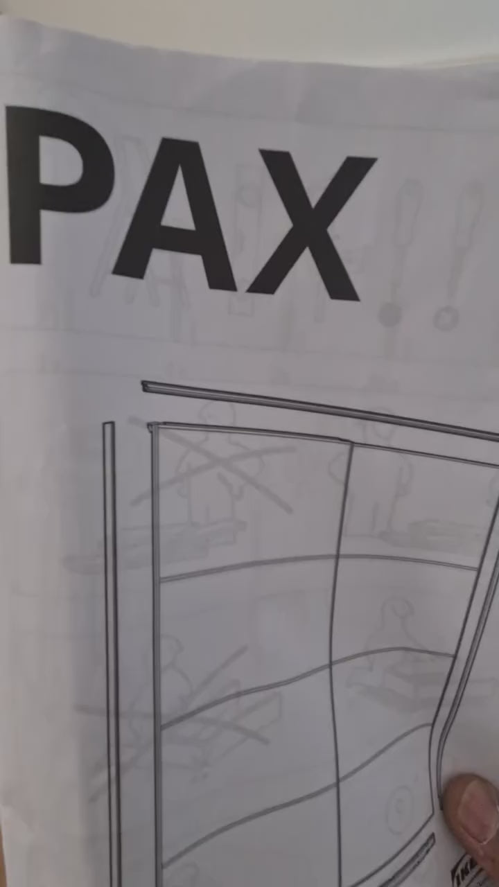 Service de montage d'un dressing PAX IKEA