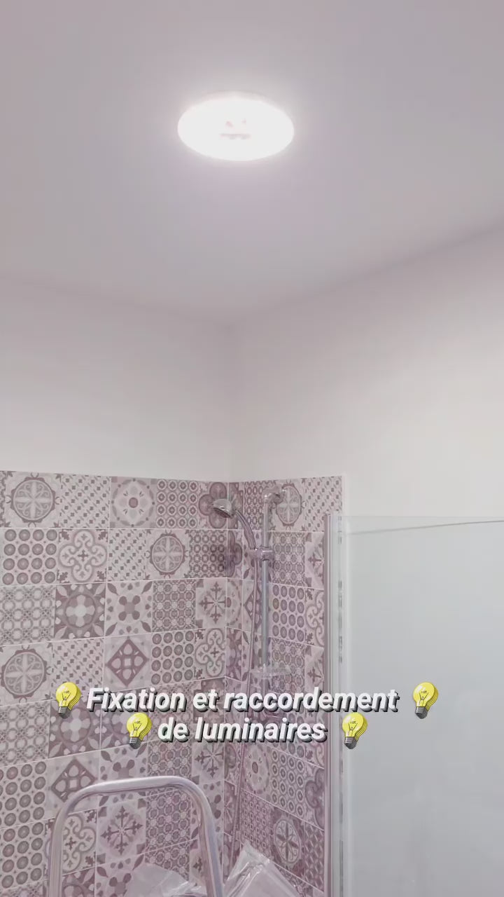 Service de raccordement d'un luminaire