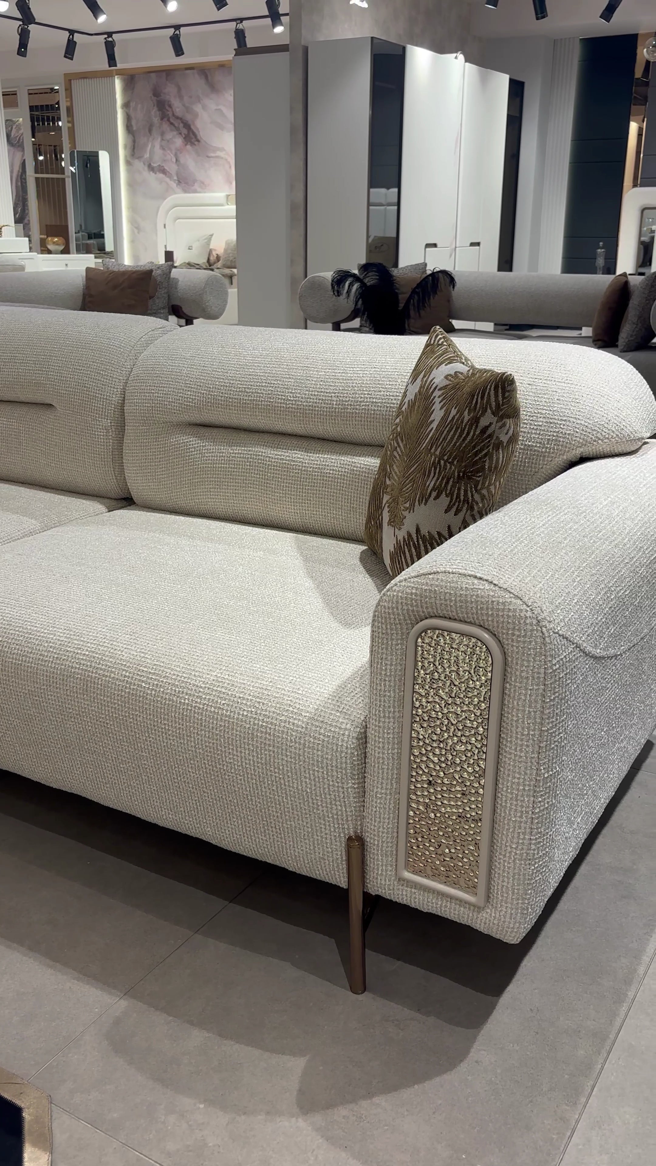 CANAPÉ PIRLANTA 3 places 230cm