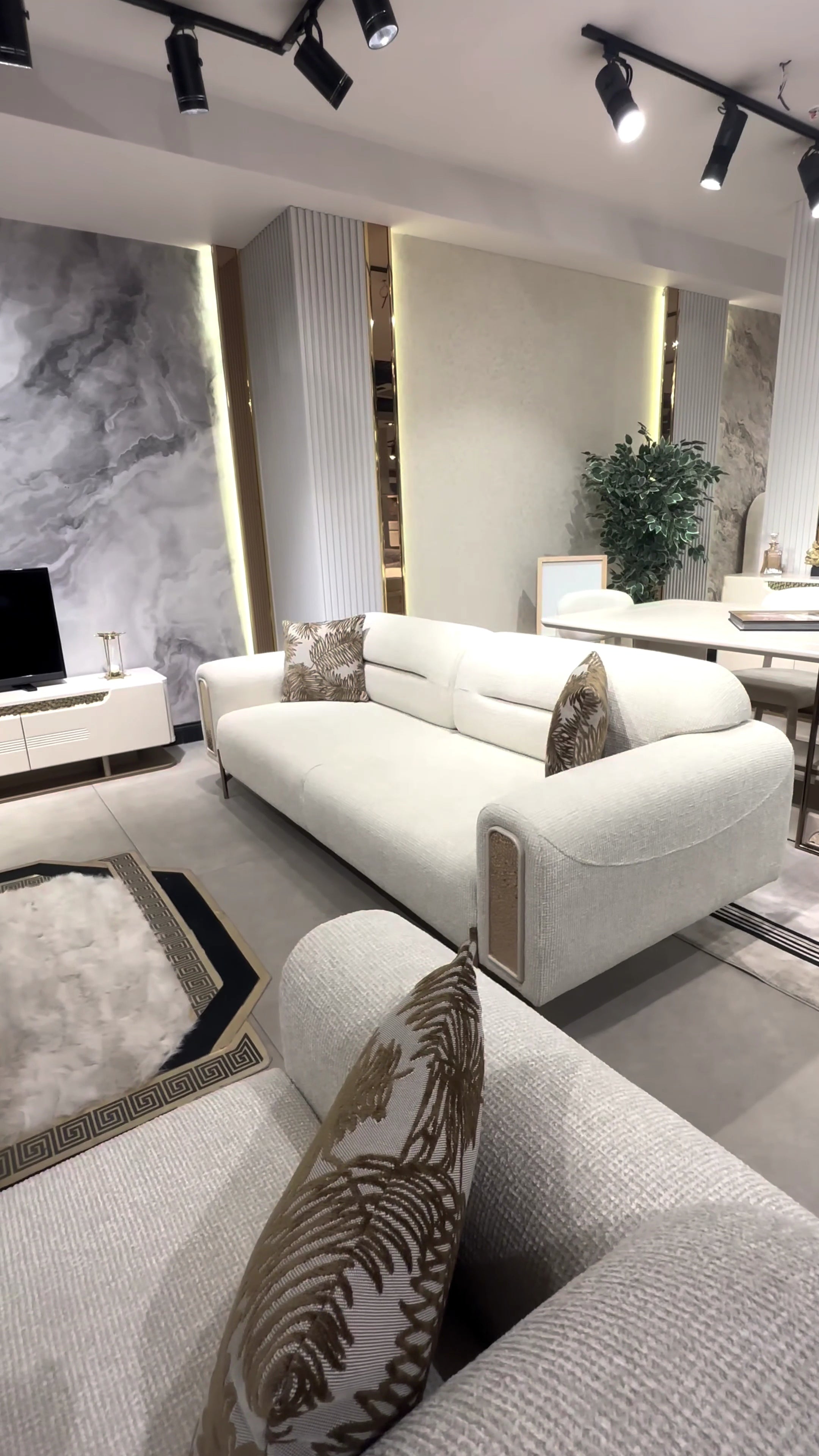 CANAPÉ PIRLANTA 3 places 230cm