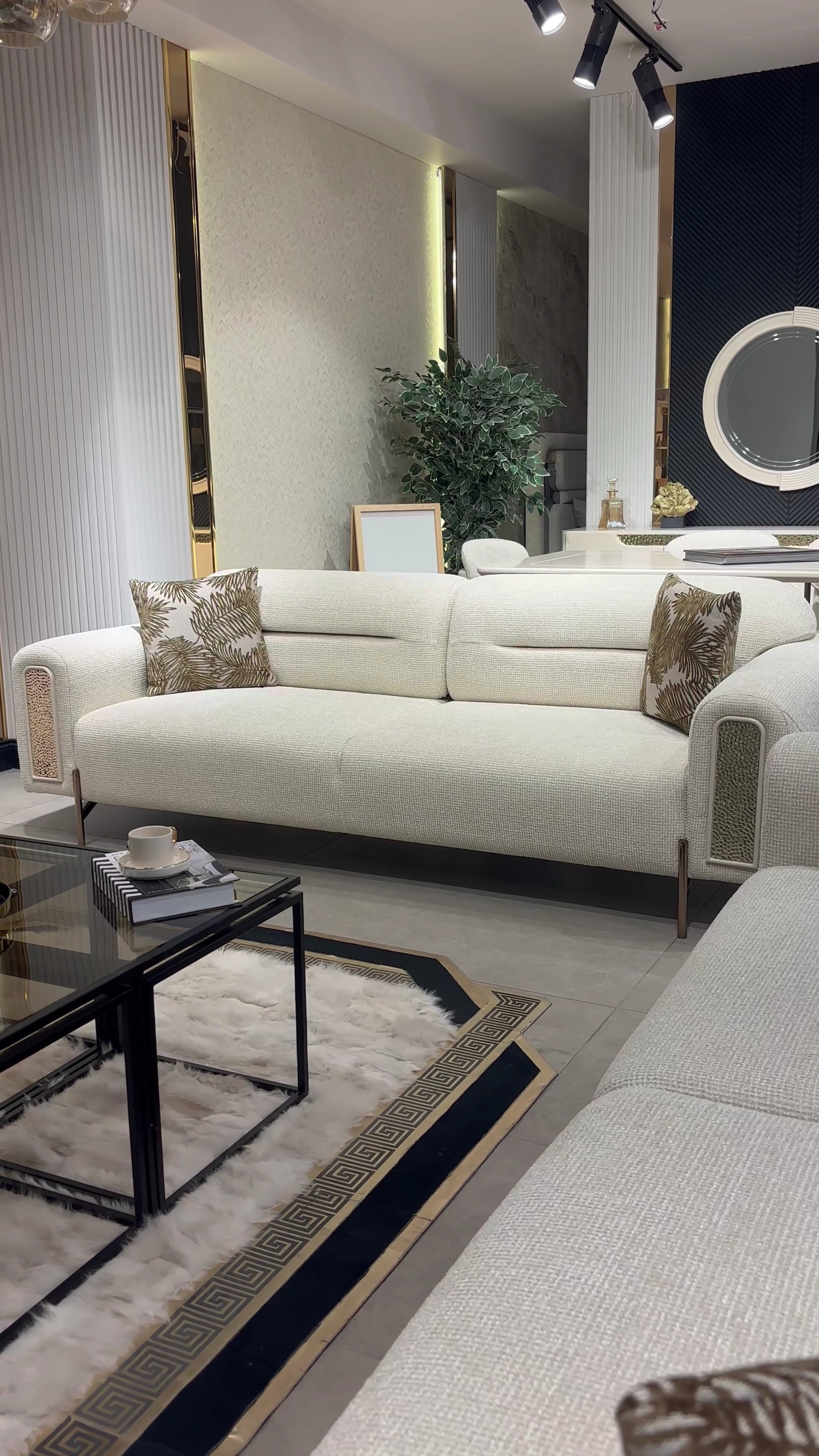 CANAPÉ PIRLANTA 3 places 230cm