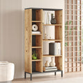 Bibliothèque RL3 – Design Scandinave 133 cm | Pin & Anthracite