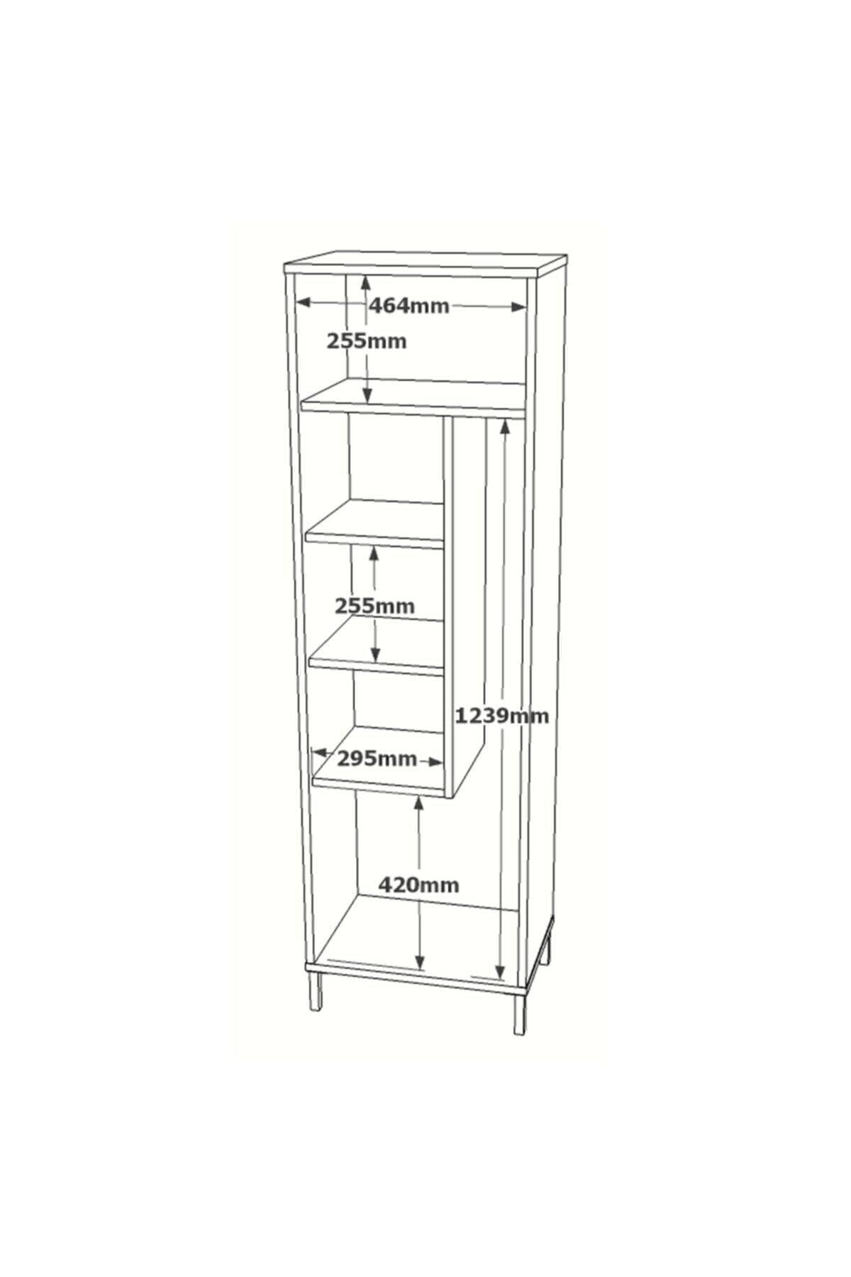 Armoire multifonction RUNDELL 2 portes 50cm