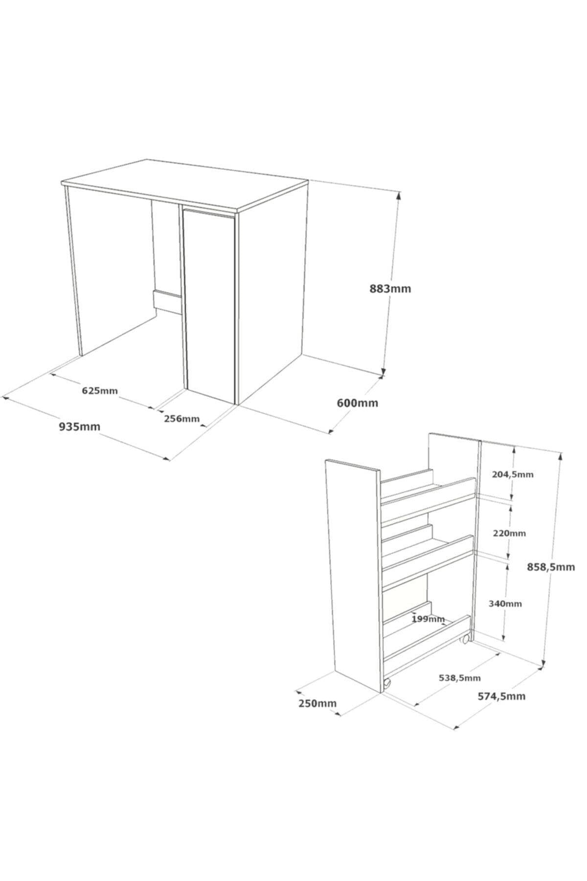 Meuble pour lave-linge large avec tiroirs