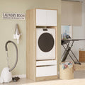 Meuble pour lave-linge VAL6 – Tiroirs & Compartiment de rangement 184 cm | 4 Coloris